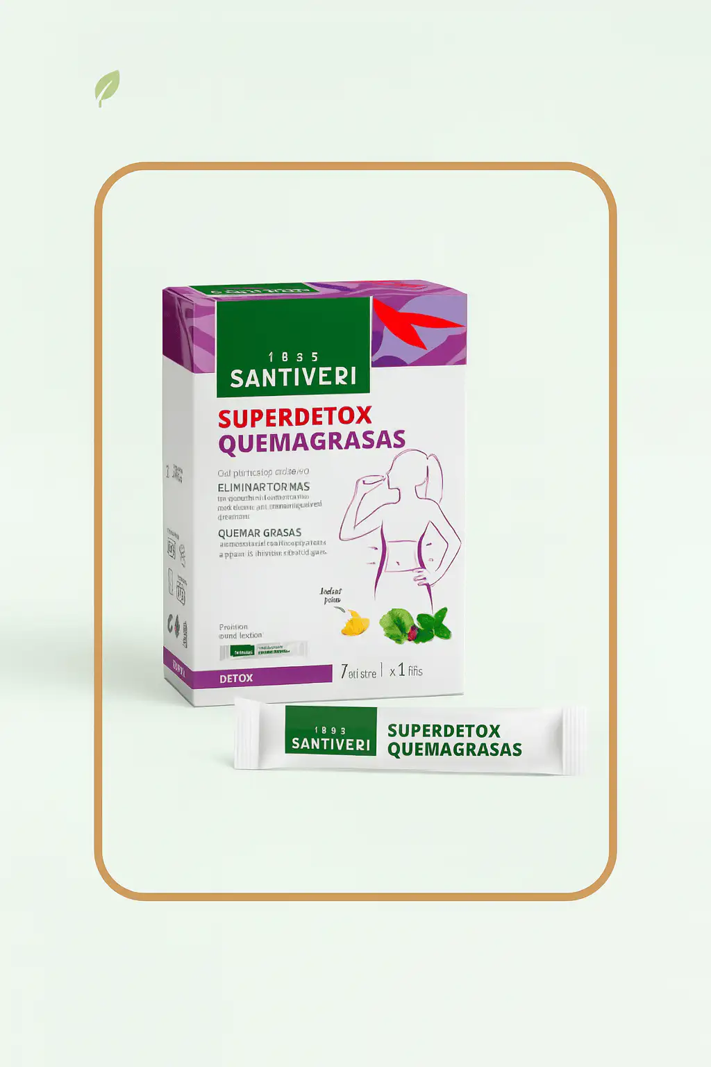 Superdetox Quemagrasas SANTIVERI