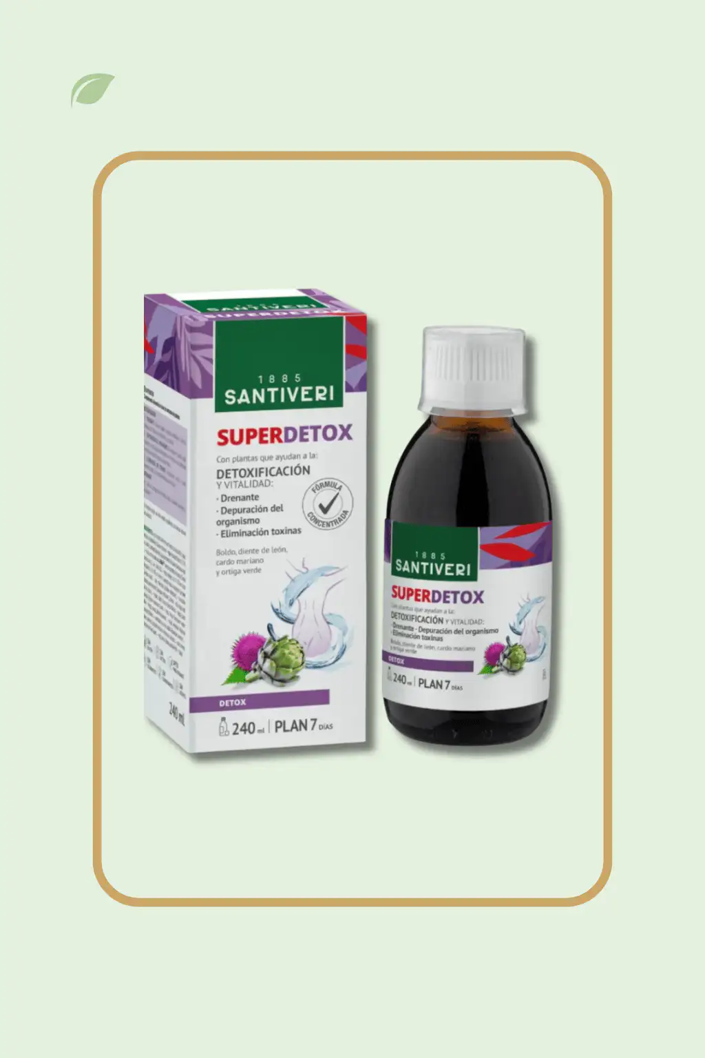 Jarabe Superdetox SANTIVERI