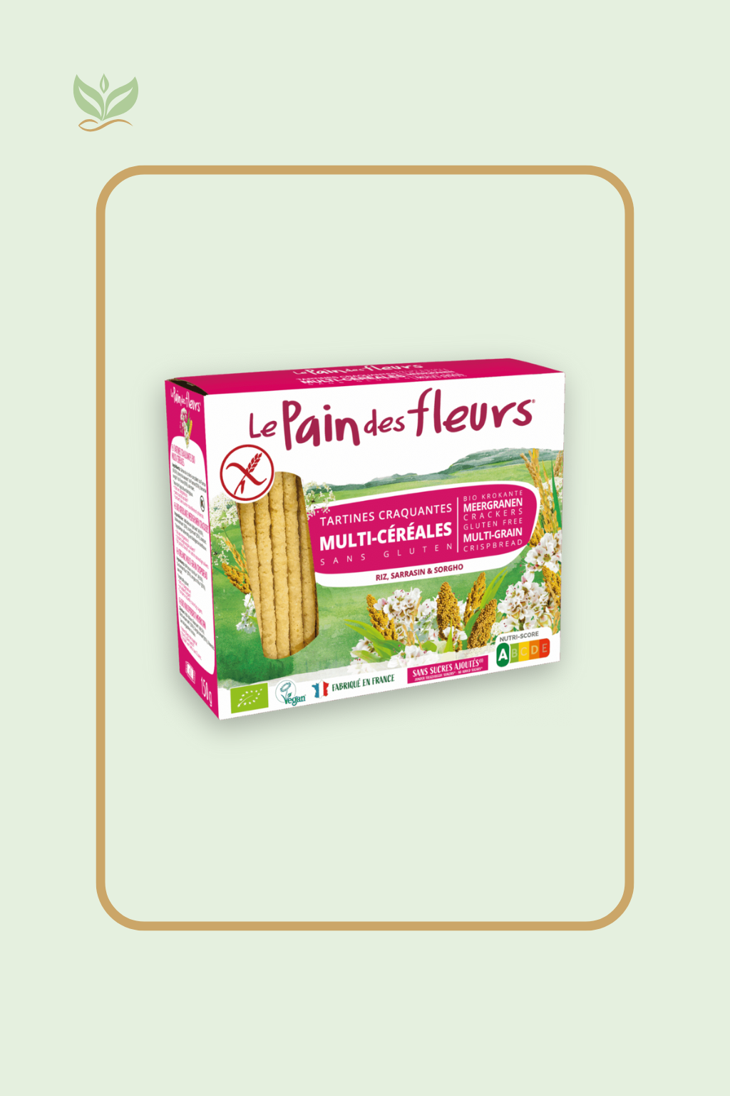 Cracker Multi Cereales LE PAIN DES FLEURS