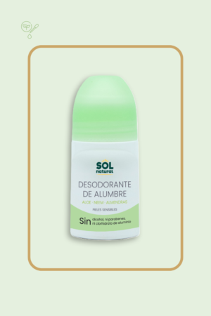 Desodorante líquido Aloe Neem Almendras SOL NATURAL