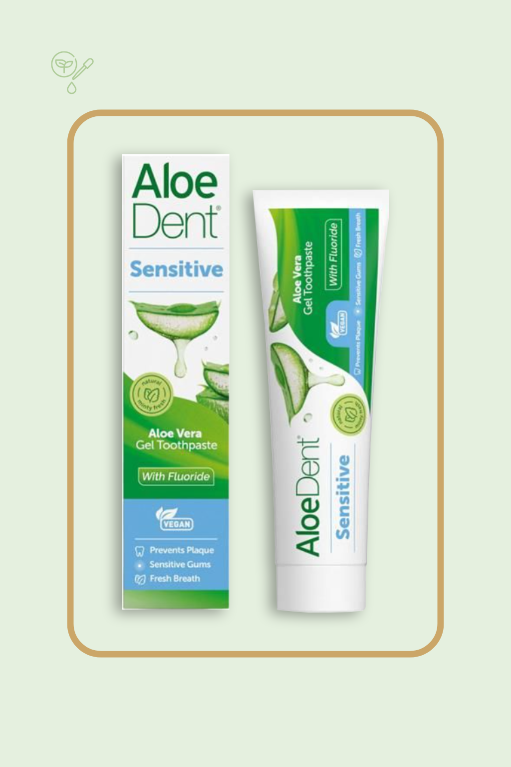Detífrico Aloe Vera triple acción ALOE DENT