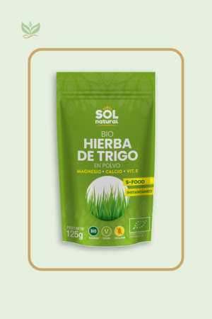 Hierba de Trigo en Polvo SOL NATURAL