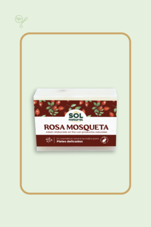 Jabón Rosa Mosqueta SOL NATURAL