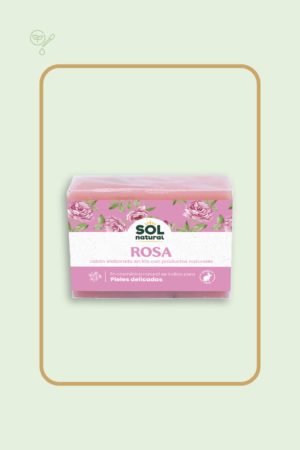 Jabón Rosa SOL NATURAL