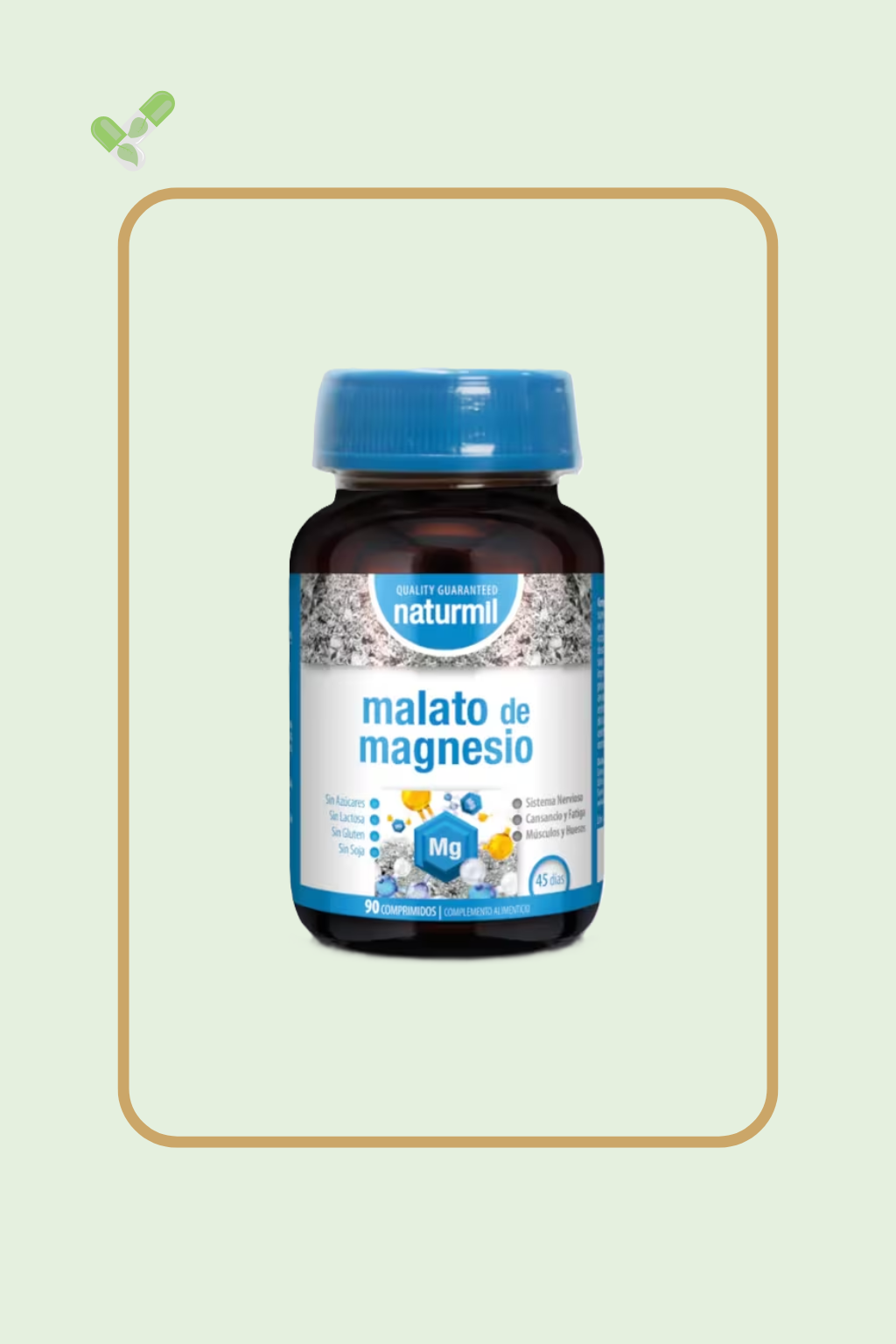 Malato de magnesio NATURMIL