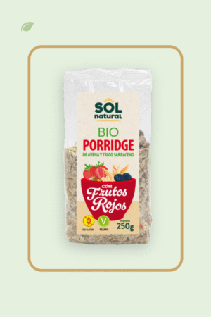 Porridge Frutos Rojos Bio SOL NATURAL