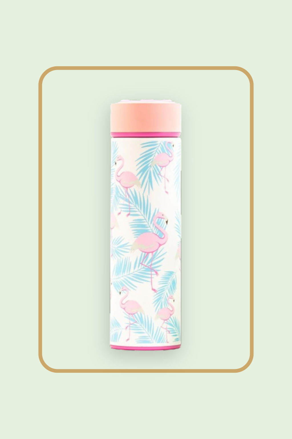 Termo Infusionador flamenco 500ml IRISANA