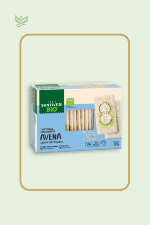 Tostadas de avena ecológicas SANTIVERI
