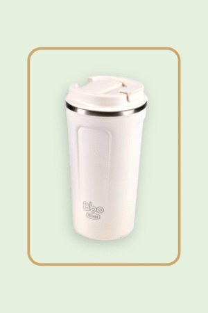 Vaso Termo 450 ml acero inox blanco IRISANA