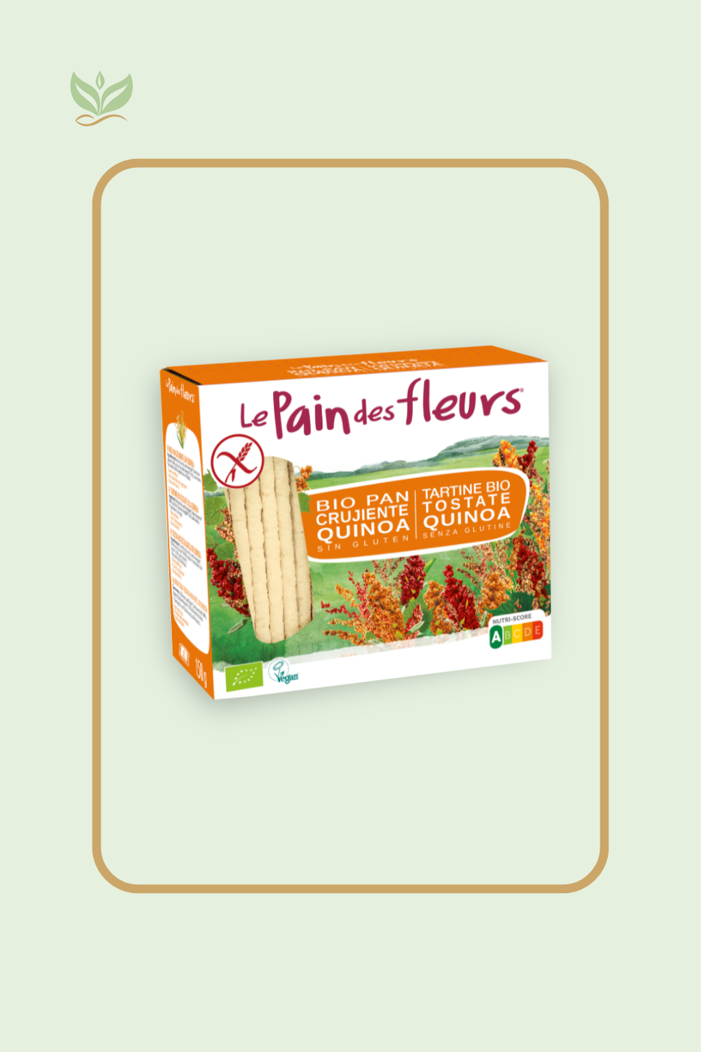Cracker Quinoa LE PAIN DES FLEURS